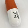 TAL NEHORAY Happy pills orange 18,5x6,5cm 2 Grande