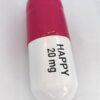 TAL NEHORAY Happy pills rose 18,5x6,5cm 2 Grande