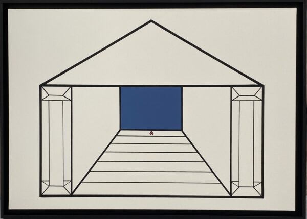 AURORE MICHEL-GRÉGOIRE Le temple cosmique 65x92cm 1 Grande