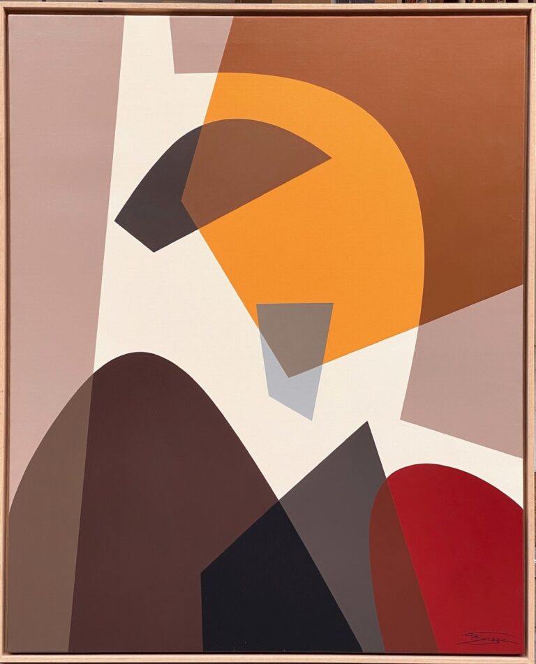 TIMOTHÉE BOCAGE 100X81 : PAUL CÉSANNE, LE BÉRET Large