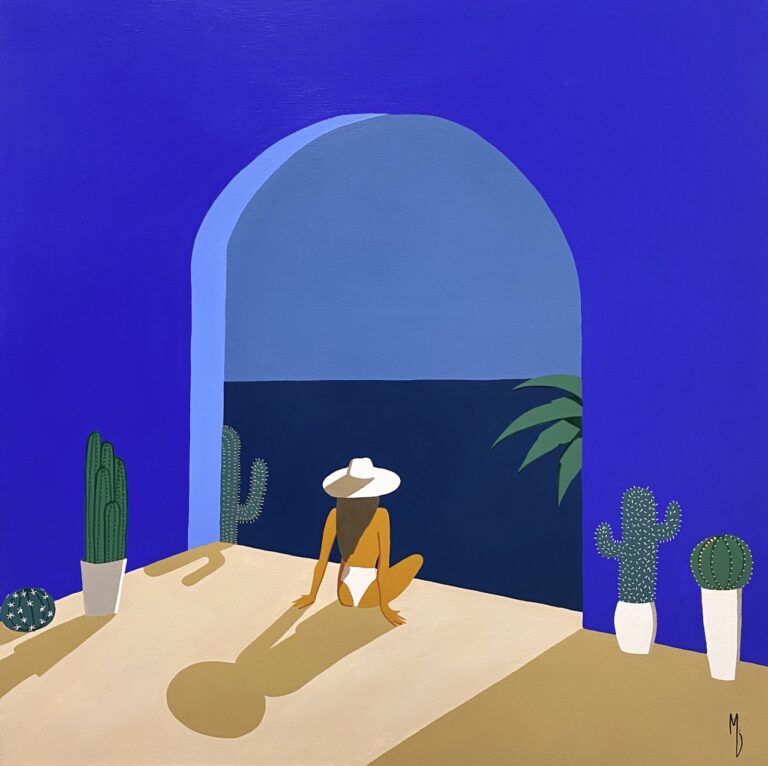 MARIE DEFORCHE Majorelle #30 60x60cm 1 Grande